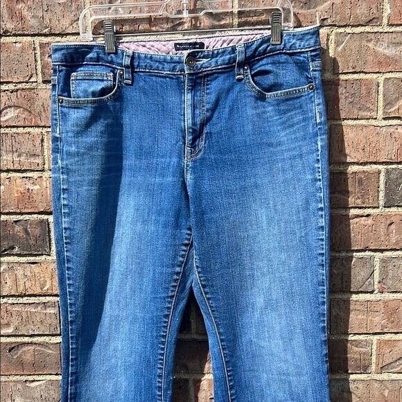 Tommy Hilfiger Women’s Flare Bootcut Vintage 2008 Blue Jeans 34 inch Y2K - Picture 14 of 16